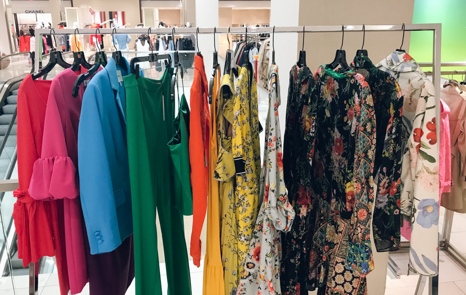 Neiman Marcus CUSP Event, Spring Trends 2018, Bold clothing, floral outfits,