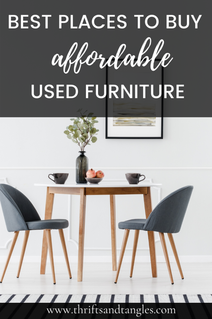 5 Places to Buy Affordable Gently Used Furniture 