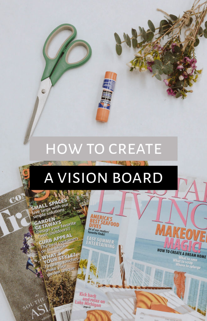 how to create a vision board