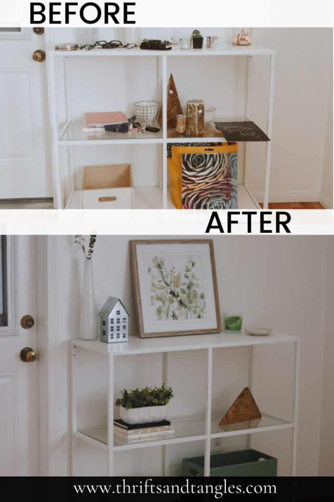 Before & After Entryway Makeover for Small Apartment