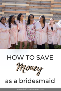 How to save money as a bridesmaid