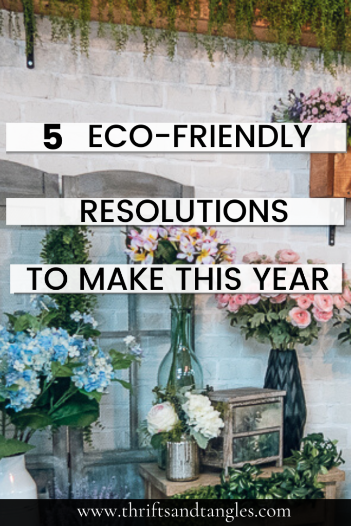 Eco-friendly New Years Resolutions