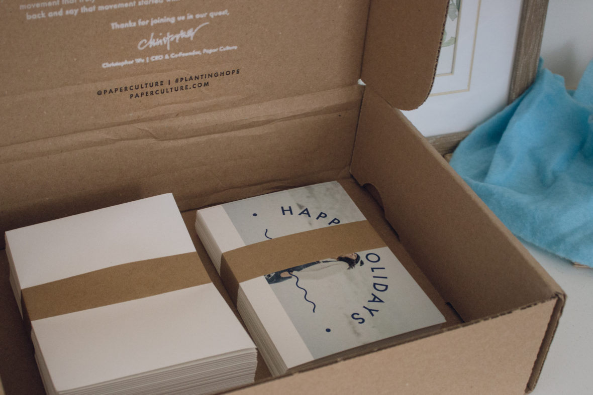 Eco-friendly Holiday Cards by Paper Culture