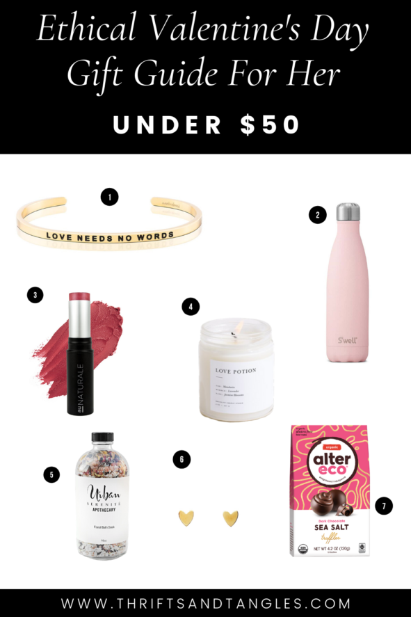 Ethical Valentine's Day Gift Guide For Her - Under $50