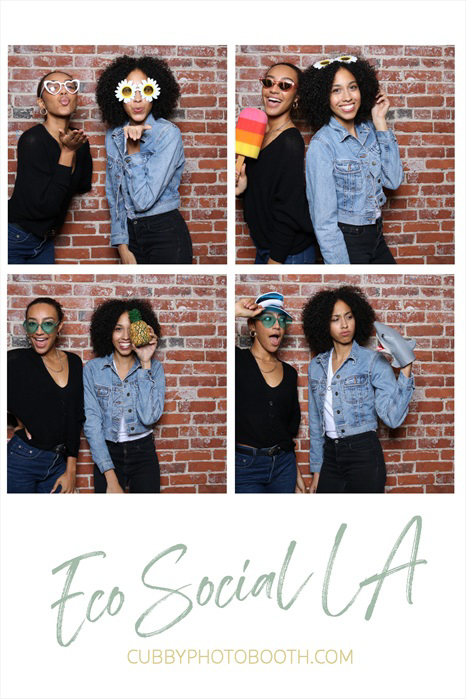 #EcoSocialLA x Cubby Photo Booth