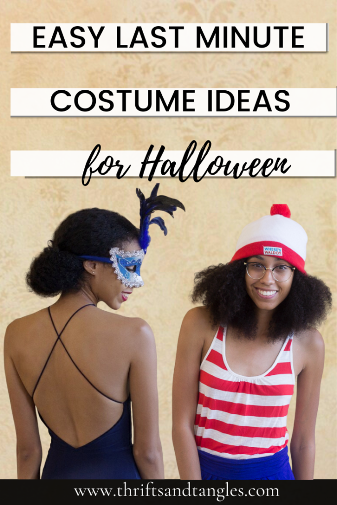 Last Minute Halloween Costume Ideas