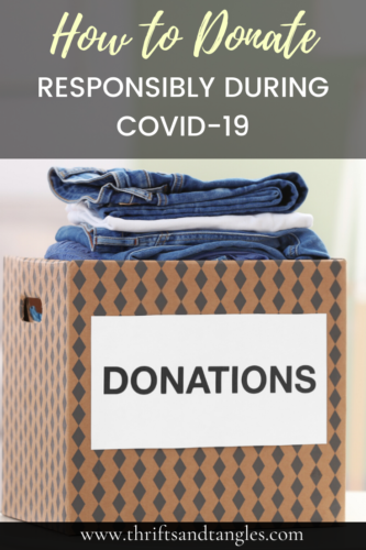 How to Donate Responsibly During COVID-19