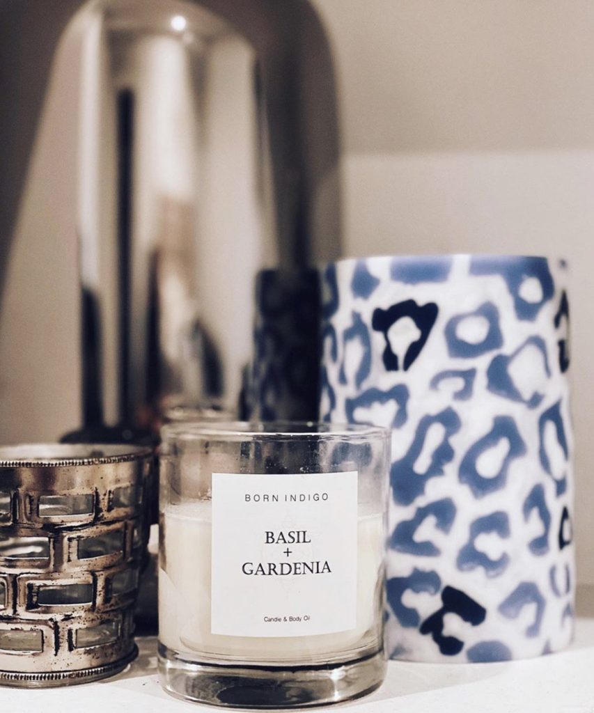 Basil & Gardenia Ethical Candle