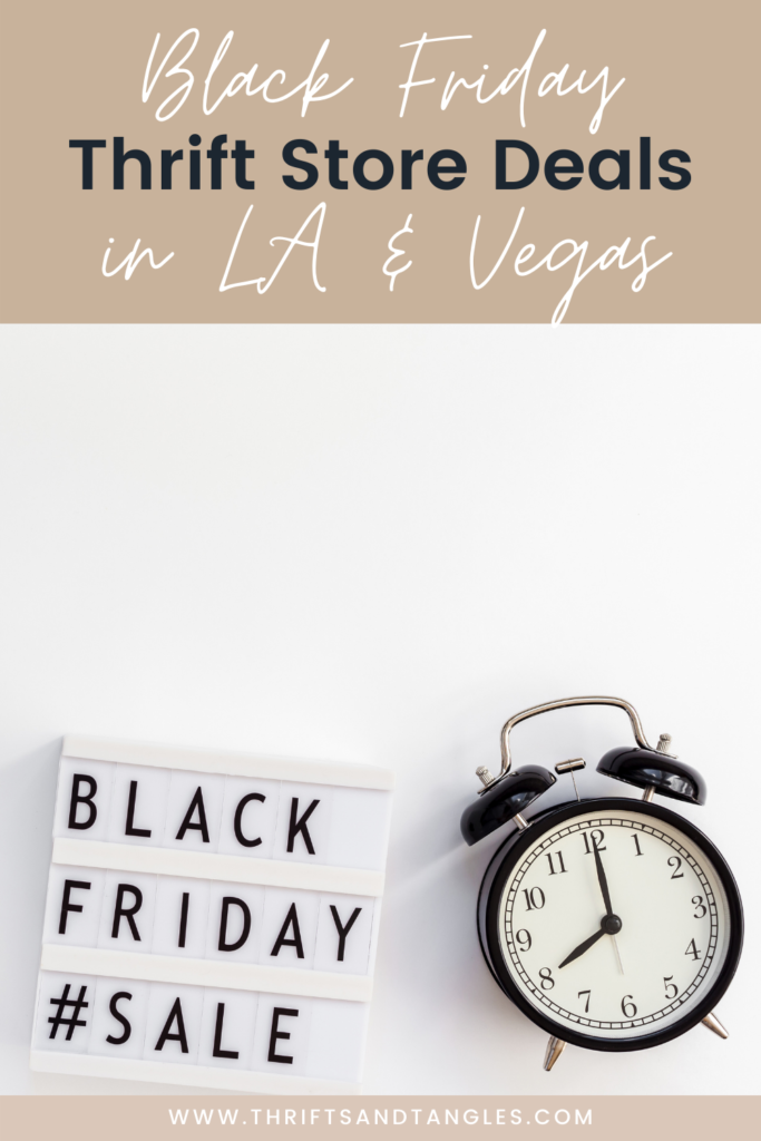 Black Friday Thrift Store Deals in LA and Vegas