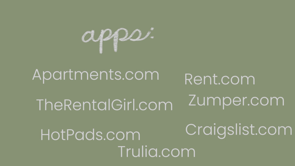 Apartment Hunting Apps