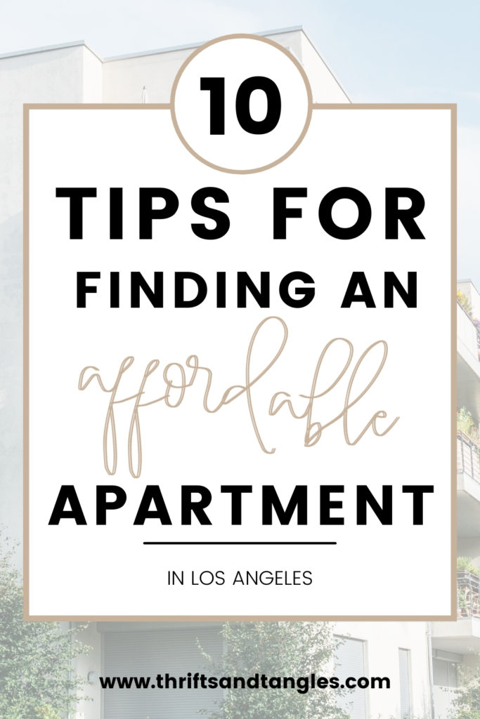 10 Tips for Finding an Affordable Apartment