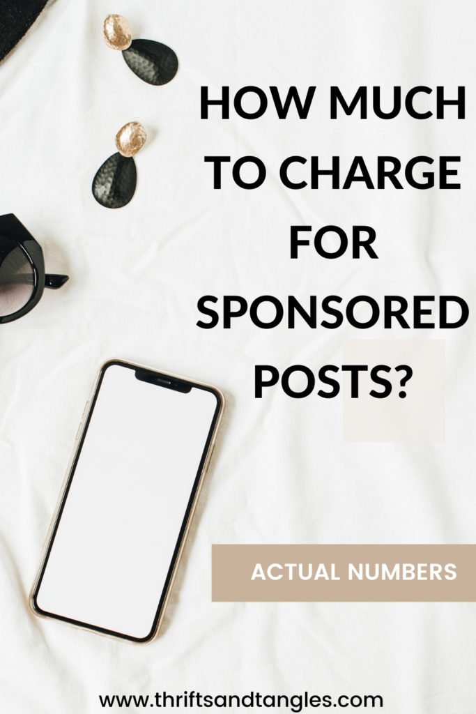 How Much Influencers Should Charge for Sponsored Posts