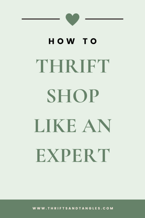 How to Thrift Shop Like an Expert