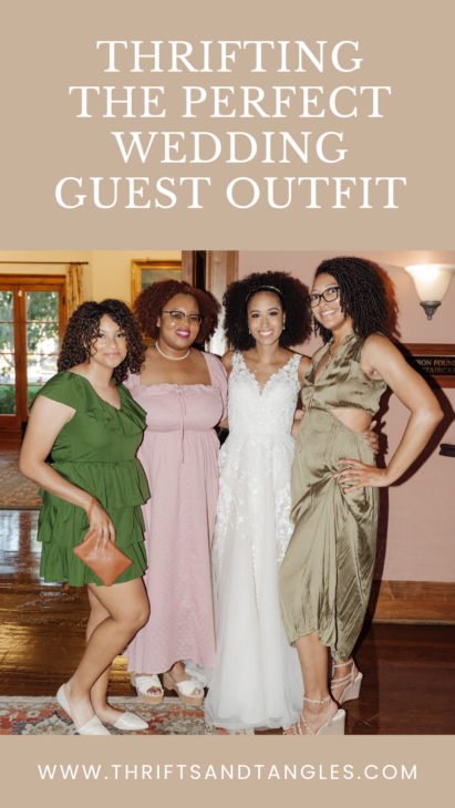 Thrifting the Perfect Wedding Guest Outfit